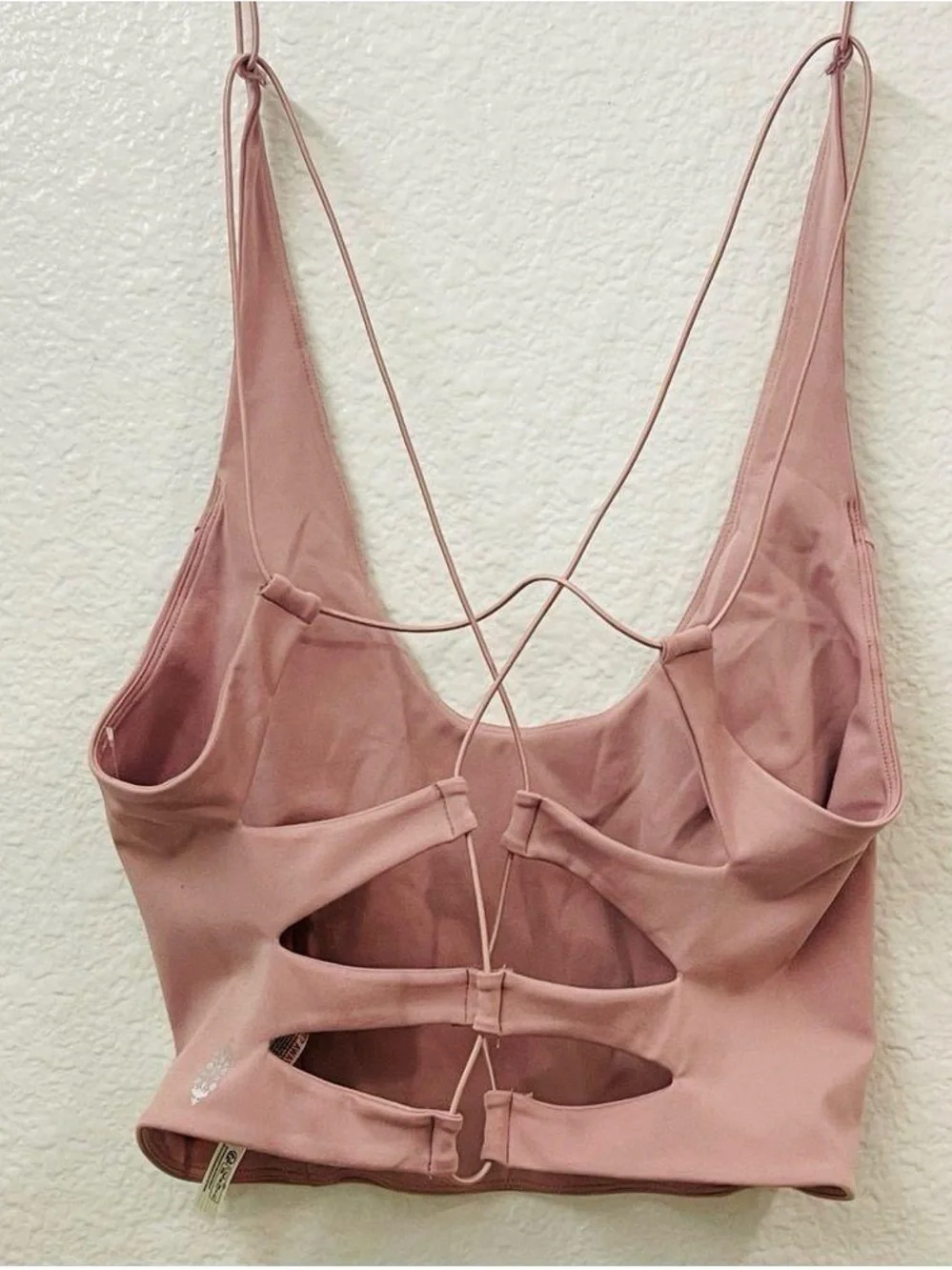 MOVEMENT | SHES GOT THE RHYTHM TANK Sz XL Light Pink Yoga Workout